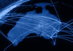 M2M Connectivity world image